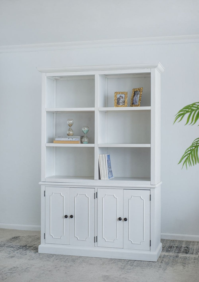 French Country Style Cabinet - White