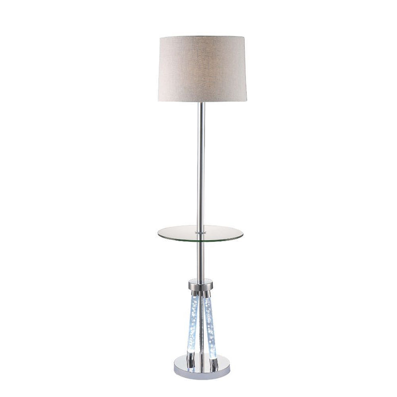 Cici - Floor Lamp - Chrome - Grand Furniture GA