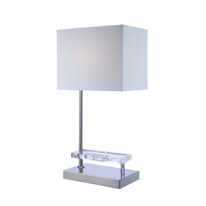 Britt - Table Lamp - Sandy Nickel - Grand Furniture GA