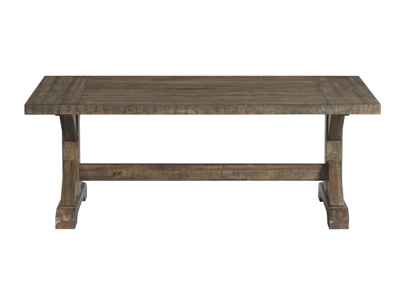 Finn - Trestle Coffee Table - Walnut