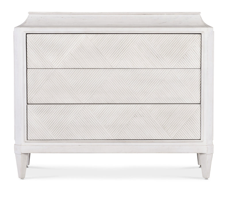 Commerce and Market - Argyle Three-Drawer Chest - White