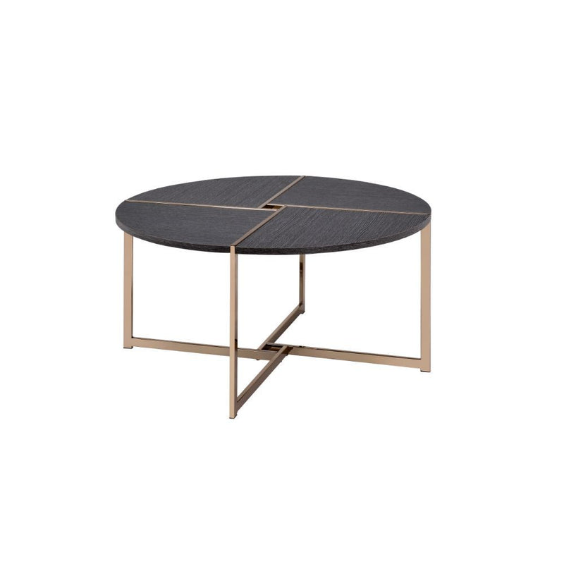 Bromia - Coffee Table - Black & Champagne - Grand Furniture GA