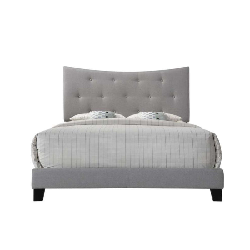 Venacha - Queen Bed - Gray Fabric - Grand Furniture GA