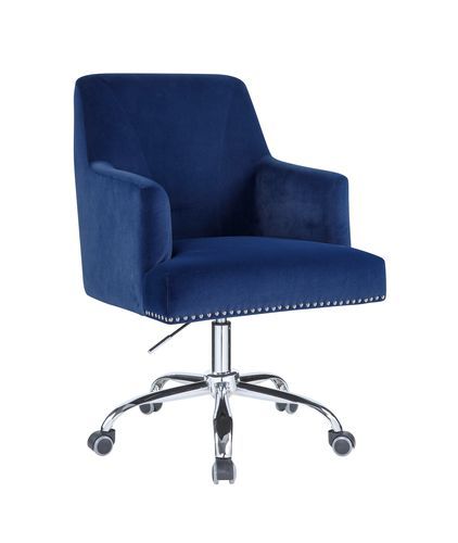 Trenerry - Office Chair - Blue - Grand Furniture GA