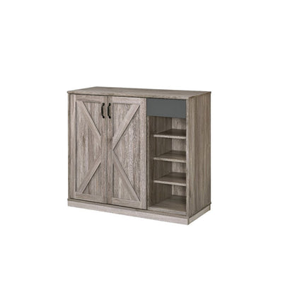 Toski - Cabinet - Rustic Gray Oak - Grand Furniture GA