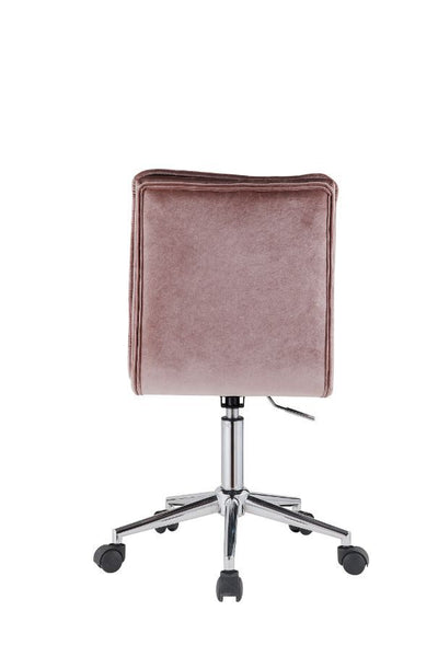 Aestris - Office Chair - Pink Velvet - Grand Furniture GA