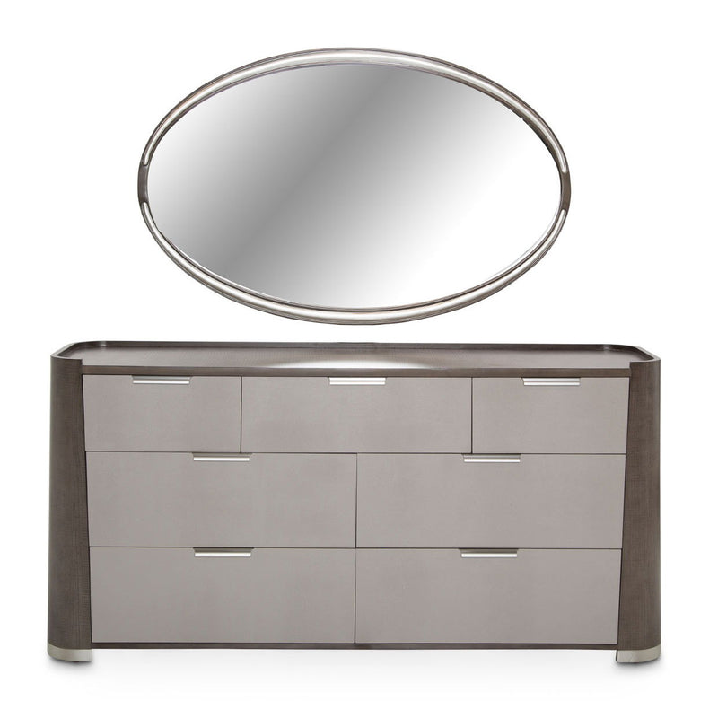 Roxbury Park - Dresser with Mirror - Slate