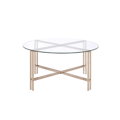 Veises - Coffee Table - Champagne - Grand Furniture GA