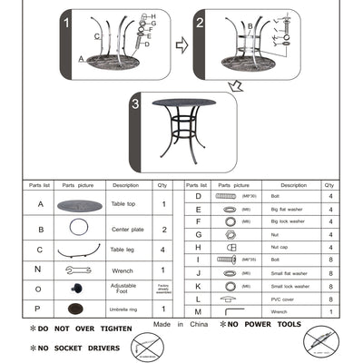 Bar Table - Dark Gray