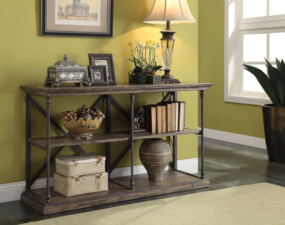 Corbin - Console Table - Medium Brown