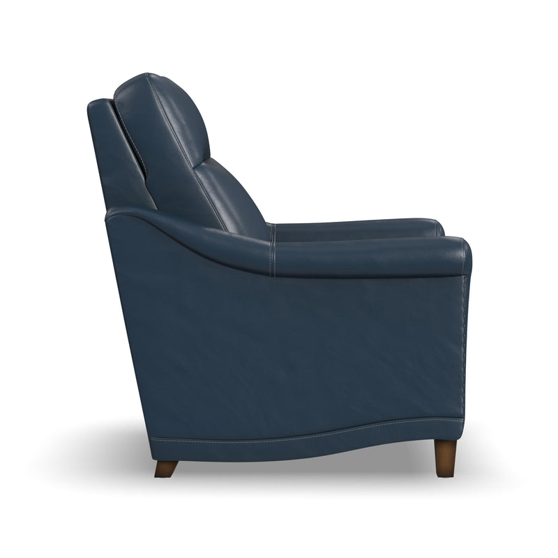 Elizabeth - Power Recliner with Power Headrest - Blue