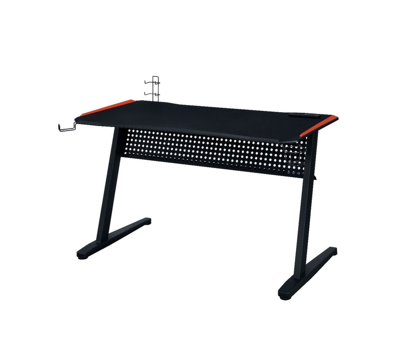 Dragi - Gaming Table - Black & Red Finish - Grand Furniture GA