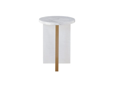 Tranquility - Miranda Kerr Home - Reverie Round Accent Table - White