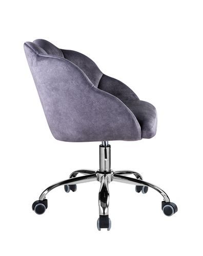 Rowse - Office Chair - Gray, Dark - Grand Furniture GA