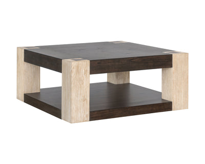 Harmony - Cocktail Table - Carbon Mindi / Blonde Acacia