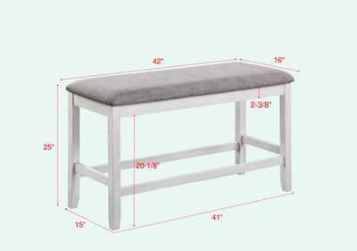 Nina - Counter Height Bench - Grand Furniture GA