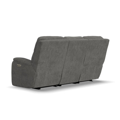 Penn - Power Reclining Sofa with Power Headrests & Lumbar