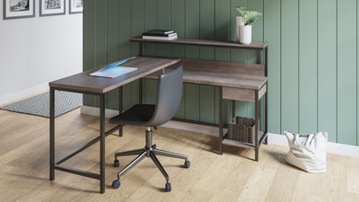 Dorrinson - L-Desk Home Office Set