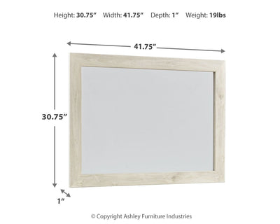 Cambeck - Whitewash - Bedroom Mirror