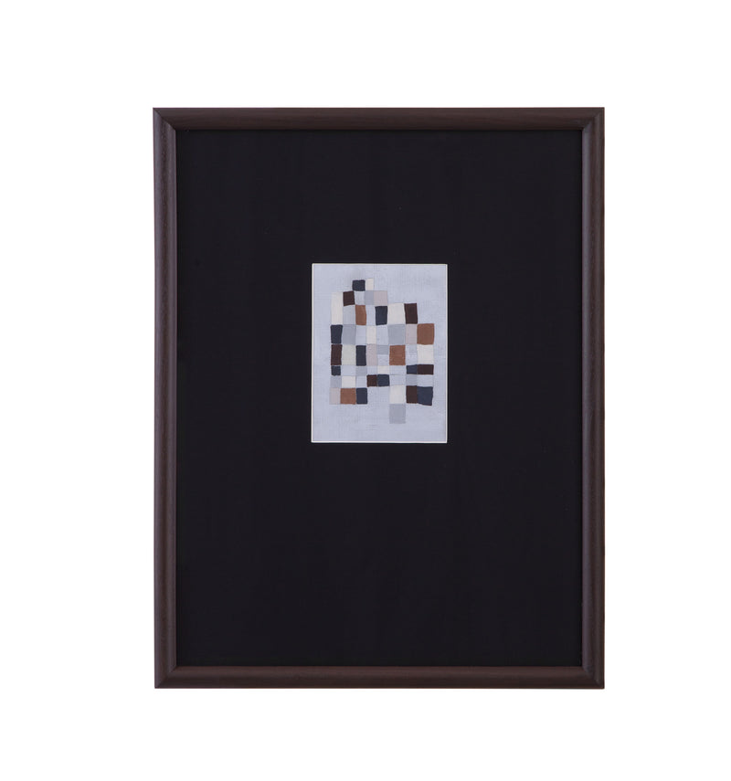 Multi Parcels - I Framed Print - Black / Gray