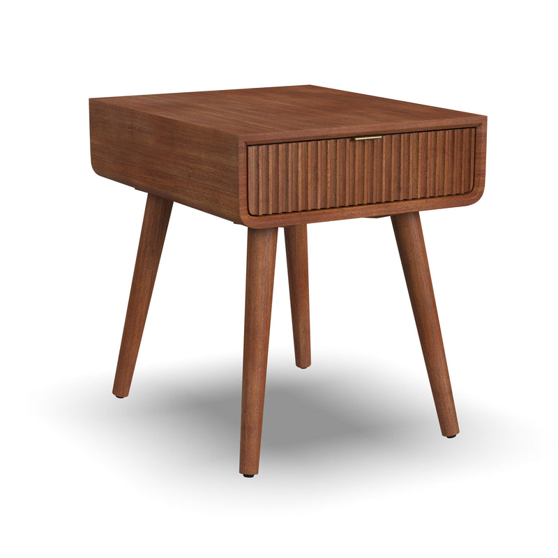 Ludwig - Occasional End Table - Dark Brown