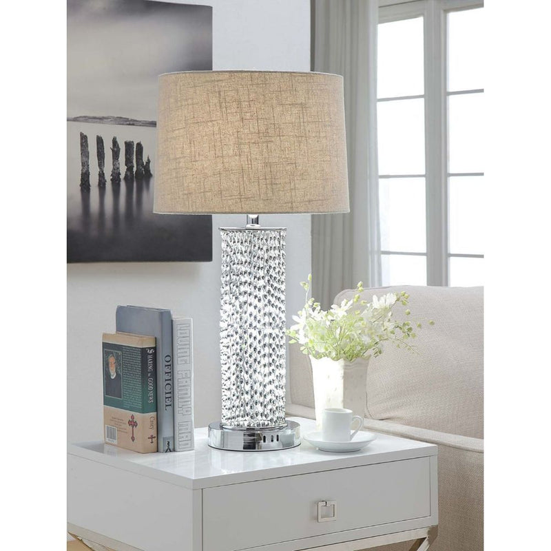 Britt - Table Lamp - Chrome - Grand Furniture GA