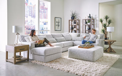 Logan Modular Sectional - Armless Sofa - Moonstruck