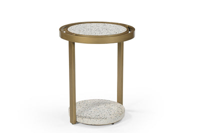 Torres - Accent Table - Antique Bronze