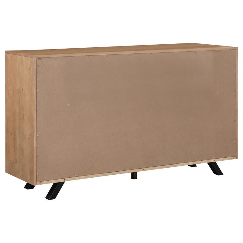 Taylor - 7-Drawer Rectangular Dresser - Light Honey Brown