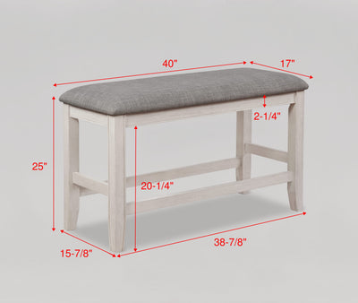 Fulton - Counter Height Bench - Grand Furniture GA