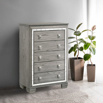 Antares - Chest - Light Gray Oak - Grand Furniture GA