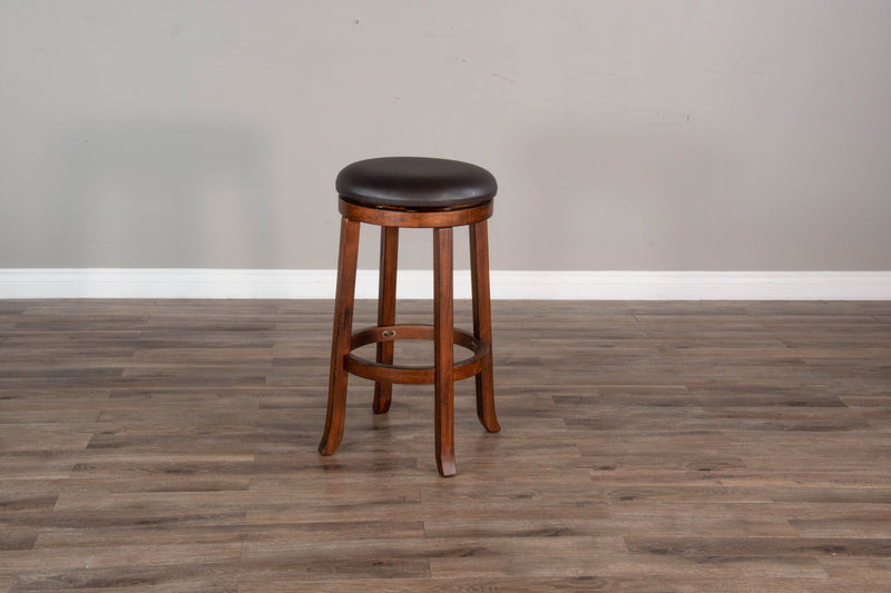 Tuscany - Swivel Stool With Cushion Seat