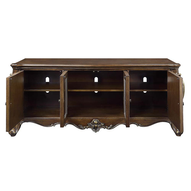 Devayne - TV Stand - Dark Walnut Finish - Grand Furniture GA