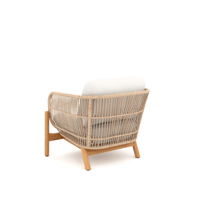 Solstice - Rope Club Chair - Linen Beige