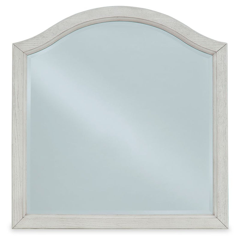 Robbinsdale - Antique White - Bedroom Mirror - Youth
