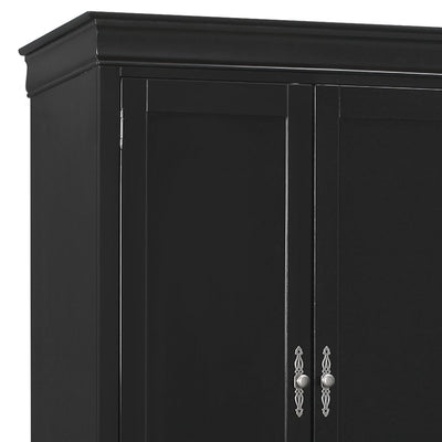 Louis Phillipe - G3150-A Armoire - Black