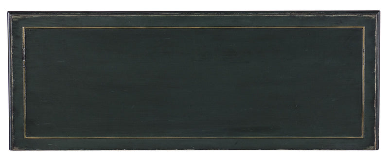 Charleston - Five-Drawer Console Table - Dark Green