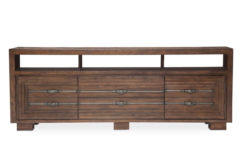 Carrollton - TV Console - Rustic Ranch