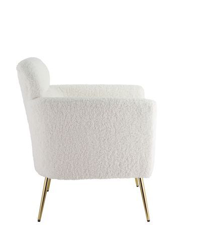 Connock - Accent Chair - White - Grand Furniture GA