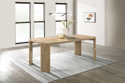 Magnus - Extendable Rectangular Dining Table - Oak Finish