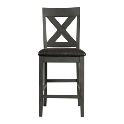 Alex - Counter Side Chair With Pu (Set of 2)