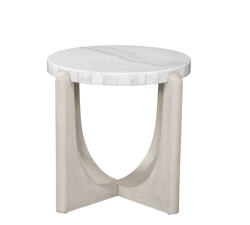 Gavin - End Table - White