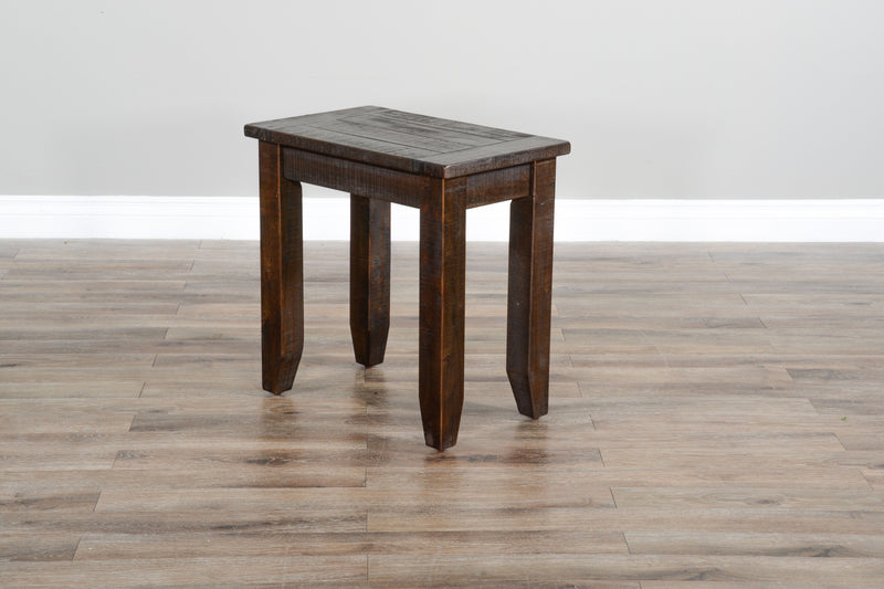 Homestead - Chair Side Table - Dark Brown