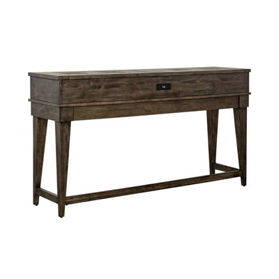 Arrowcreek - Console Bar Table - Dark Brown