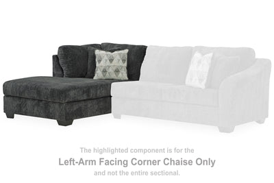 Biddeford - Shadow - Laf Corner Chaise