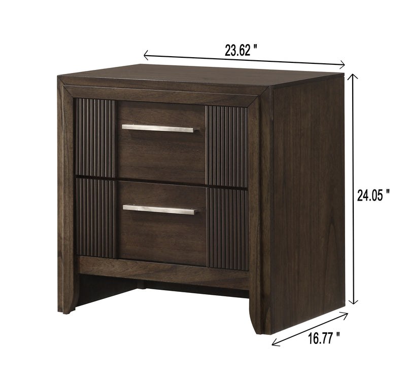 Carlton - Nightstand - Brown