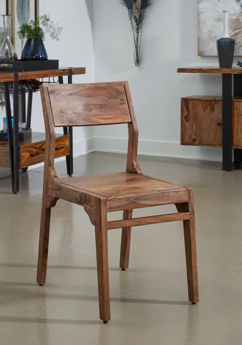 Brownstone III - Dining Chairs (Set of 2) - Nut Brown