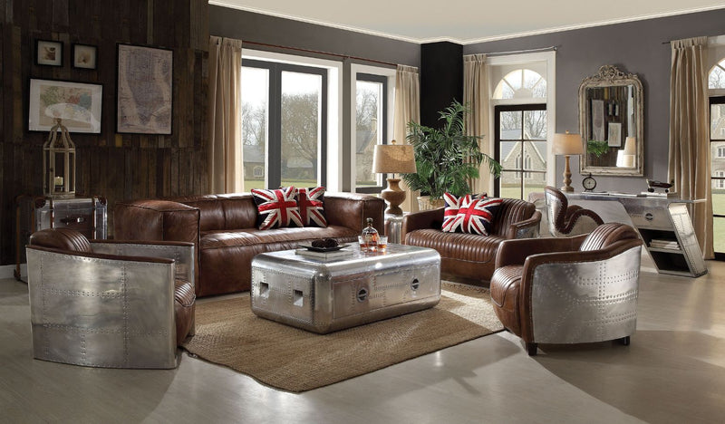 Brancaster - Sofa - Retro Brown - Grand Furniture GA