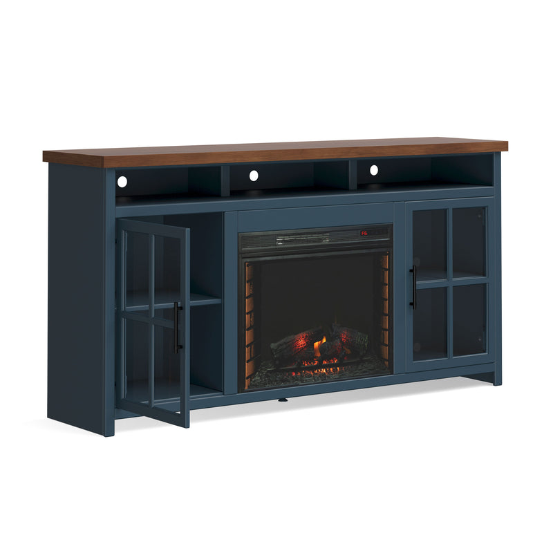 Nantucket - 74" Fireplace TV Stand Console