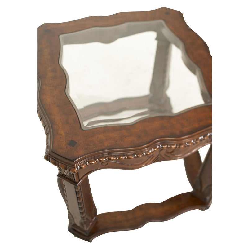 Windsor Court - End Table - Vintage Fruitwood